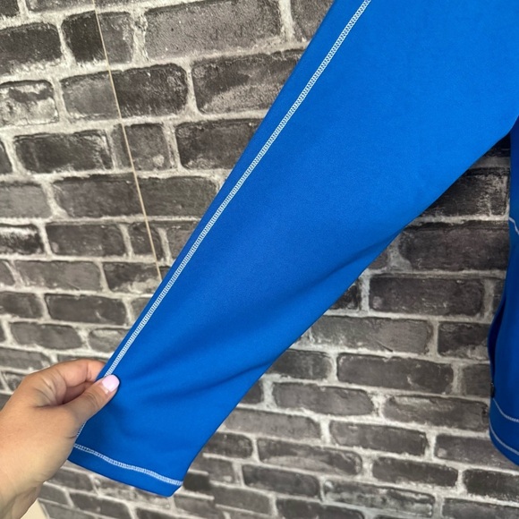 NWT Footjoy Double Layer Jersey Full Zip Hoody sweater Royal blue - Picture 6 of 13